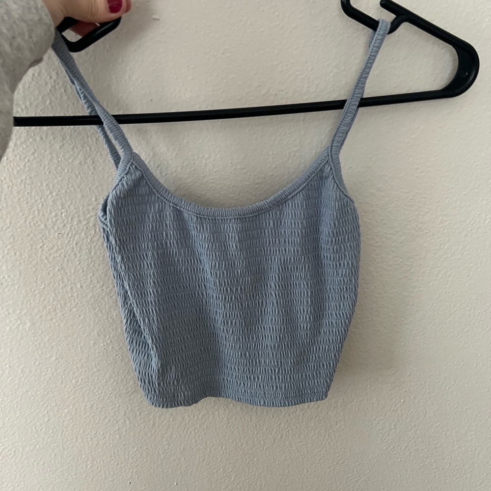 Ribbed crop top